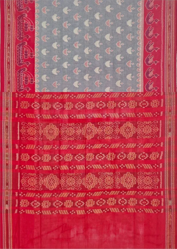 Blue_Violet_Cotton_Handloom_Mania_Bandha_Katiki_Saree_For_Women