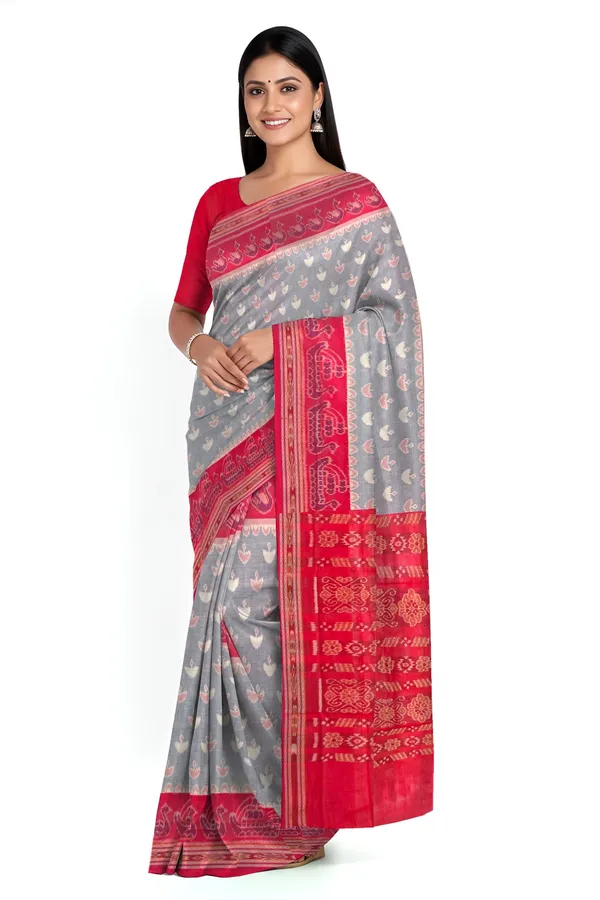 Blue_Violet_Cotton_Handloom_Mania_Bandha_Katiki_Saree_For_Women
