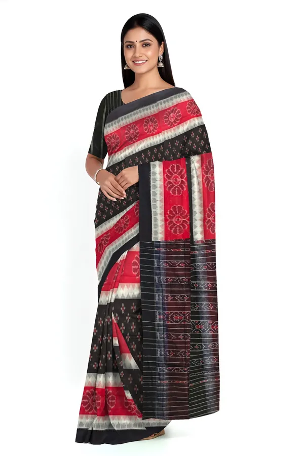 Black_Cotton_Handloom_Mania_Bandha_Katiki_Saree_For_Women