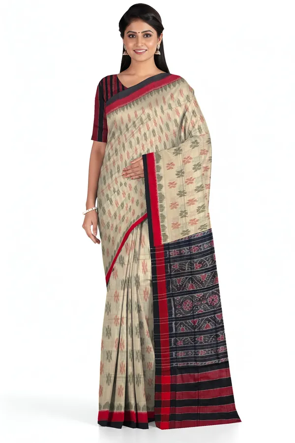 Chandan_Cotton_Handloom_Mania_Bandha_Katiki_Saree_For_Women