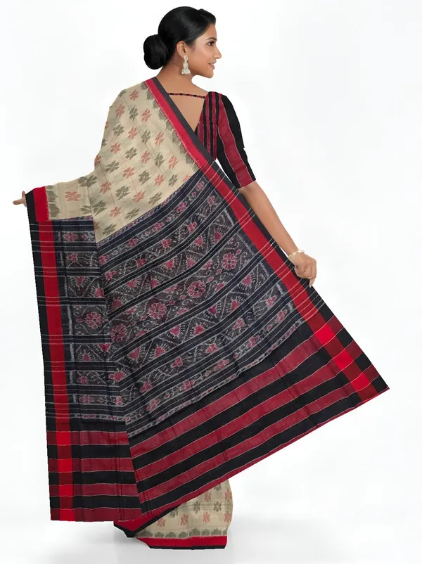 Chandan_Cotton_Handloom_Mania_Bandha_Katiki_Saree_For_Women