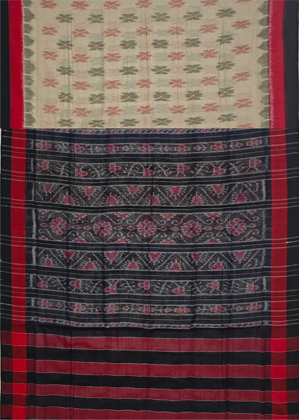 Chandan_Cotton_Handloom_Mania_Bandha_Katiki_Saree_For_Women
