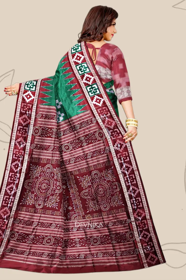 Green_Silk_Border_Pasapalli_Handloom_Saree_For_Women