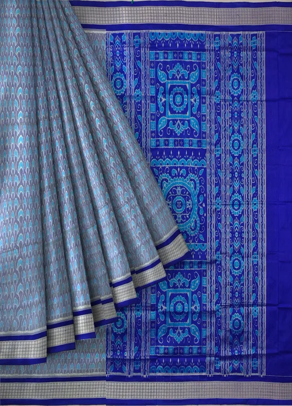 Light_Blue_Silk_Body_Bandha_Handloom_Saree_For_Women