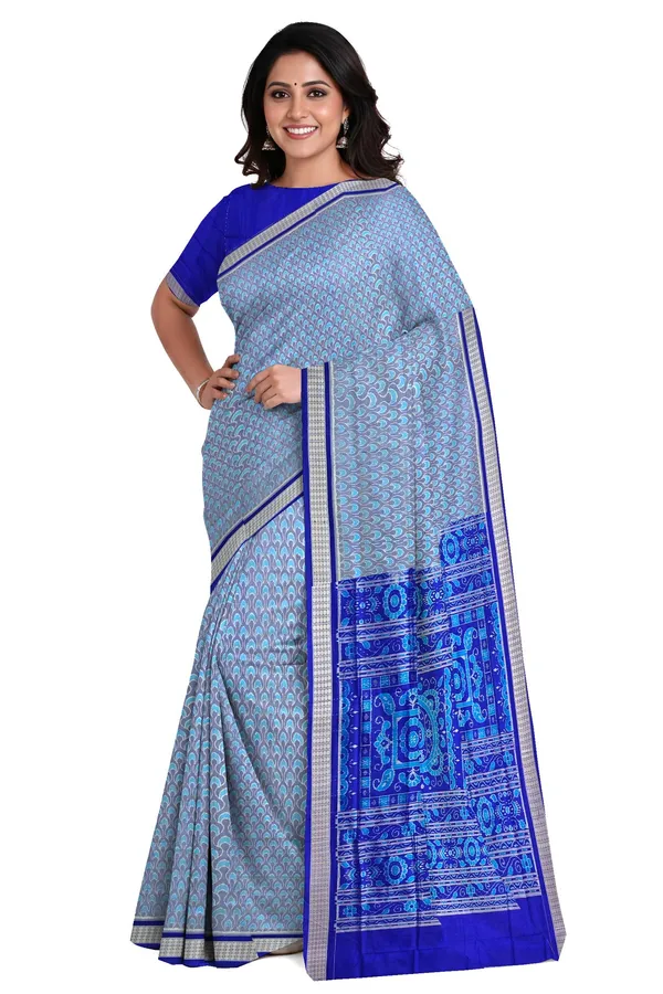 Light_Blue_Silk_Body_Bandha_Handloom_Saree_For_Women