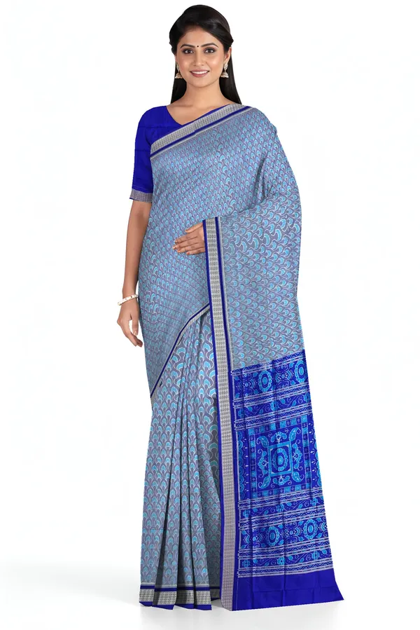 Light_Blue_Silk_Body_Bandha_Handloom_Saree_For_Women