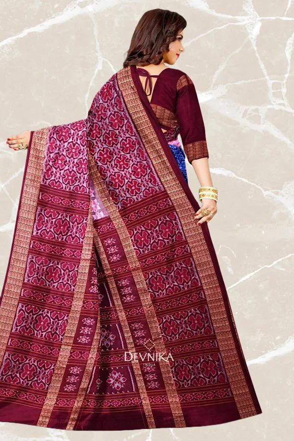 Double_Border_Bandha_Saree_Cotton