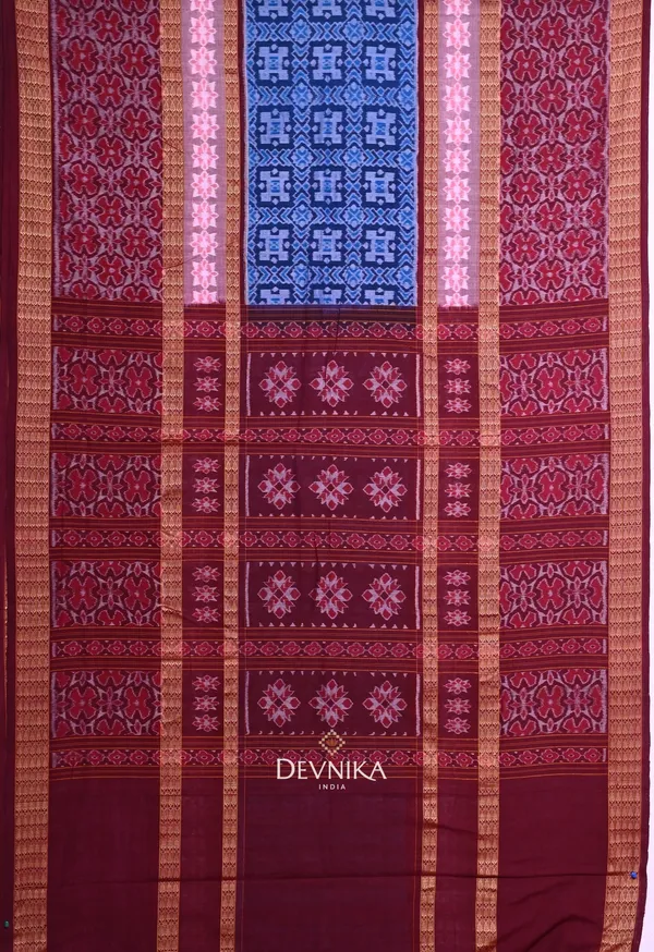 Double_Border_Bandha_Saree_Cotton