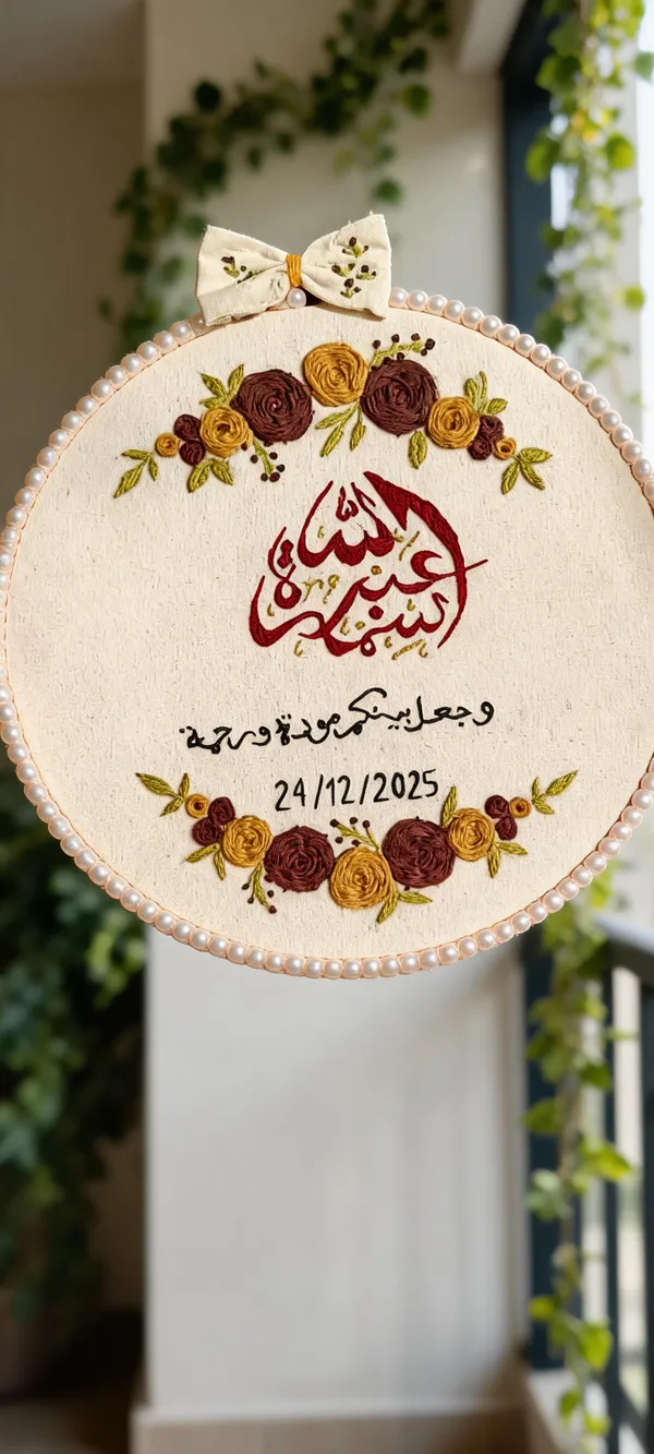 Embroidered_Customized_Wedding_Calligraphy