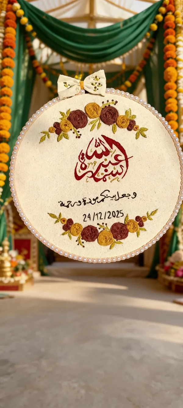 Embroidered_Customized_Wedding_Calligraphy