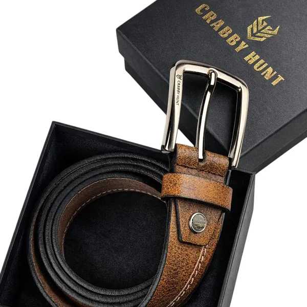Genuine_Tan_Leather_Belt_With_Stitches_Crabby_Hunt_Tan