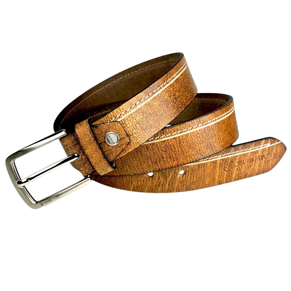 Genuine_Tan_Leather_Belt_With_Stitches_Crabby_Hunt_Tan
