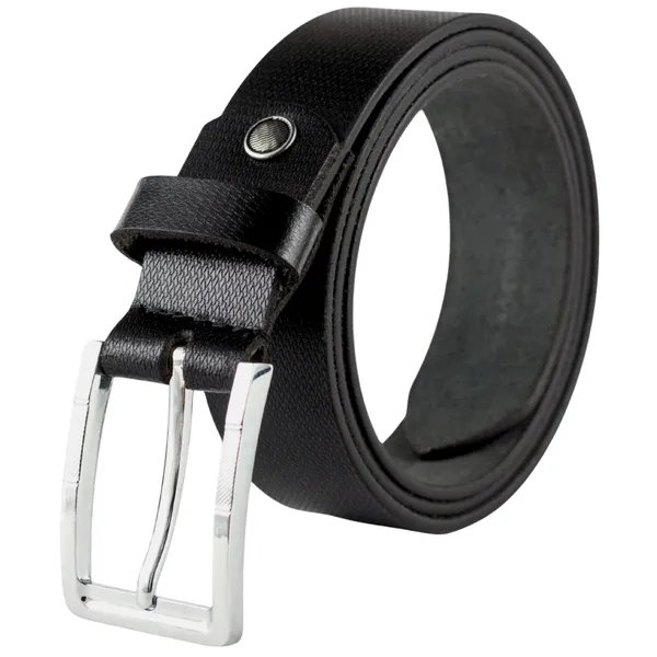 Premium_Genuine_Leather_Belt_For_Men_Classic_Black_With_Polished_Silver_Buckle