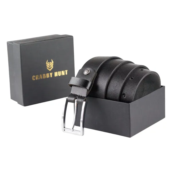 Premium_Genuine_Leather_Belt_For_Men_Classic_Black_With_Polished_Silver_Buckle