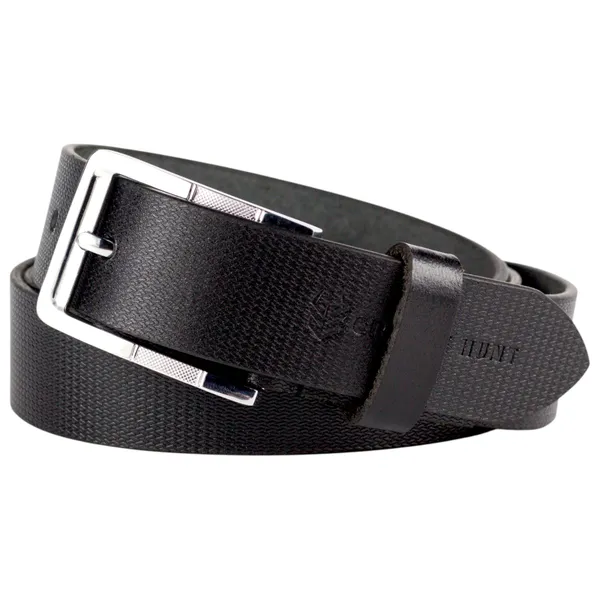 Premium_Genuine_Leather_Belt_For_Men_Classic_Black_With_Polished_Silver_Buckle