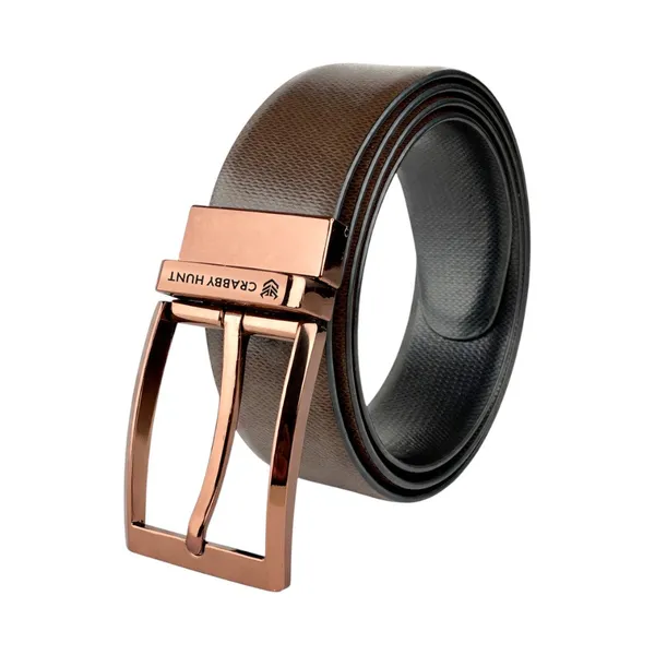 Crabby_Hunt_Reversible_Leather_Belt_For_Men_Dual_Tone_Finish_With_Premium_Metal_Buckle