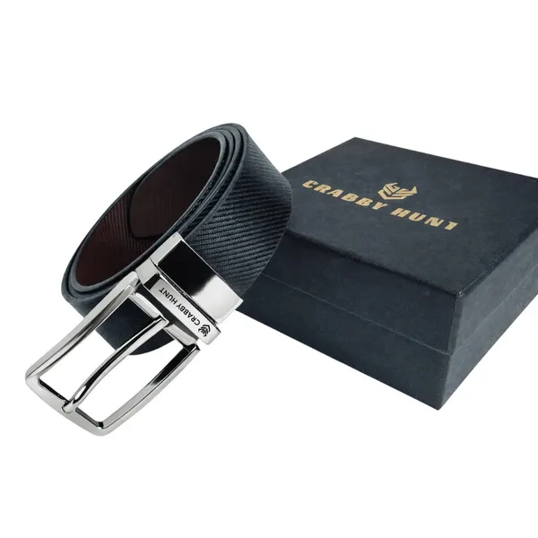 Crabby_Hunt_Premium_Reversible_Leather_Belt_For_Men_Dual_Tone_Design_Gunmetal_Buckle