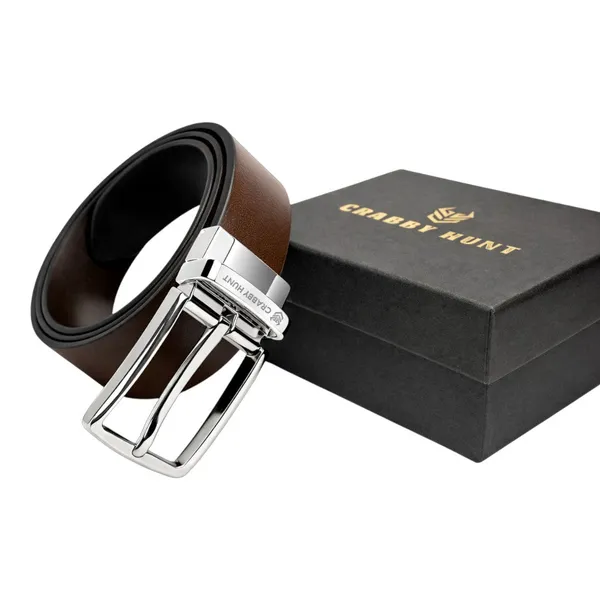Crabby_Hunt_Men_S_Genuine_Leather_Reversible_Belt_With_Mild_Silver_Buckle