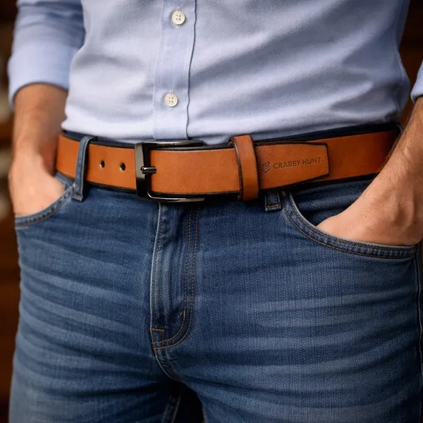 Crabby_Hunt_Men_S_Brown_Leather_Belt_With_Black_Metal_Buckle