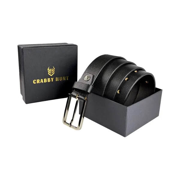 Crabby_Hunt_Men_S_Premium_Black_Textured_Leather_Belt_With_Metal_Buckle