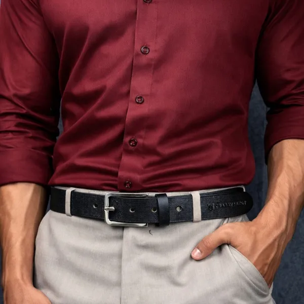 Crabby_Hunt_Men_S_Premium_Black_Textured_Leather_Belt_With_Metal_Buckle