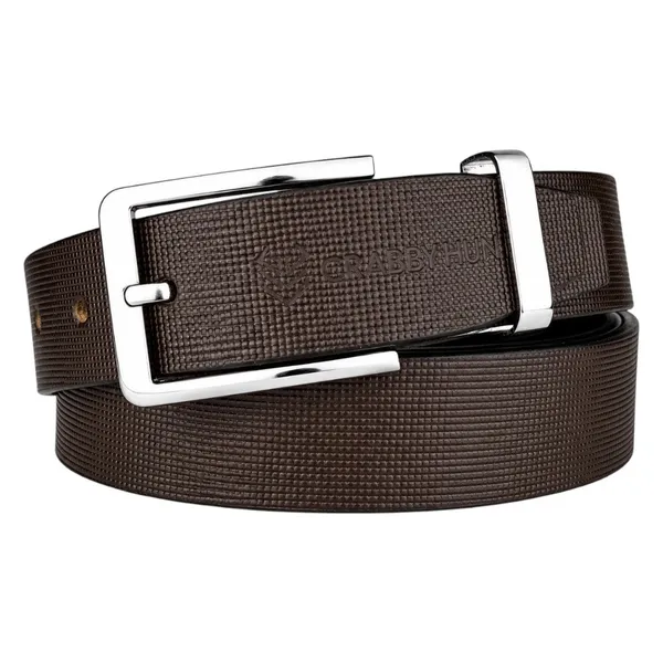 Crabby_Hunt_Men_S_Premium_Brown_Textured_Leather_Belt_With_Silver_Buckle