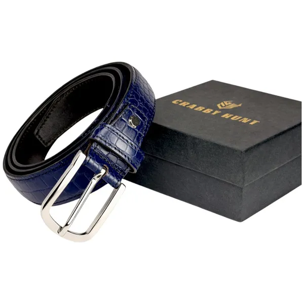 Premium_Blue_Crocodile_Leather_Belt_For_Men_Who_Stand_Out