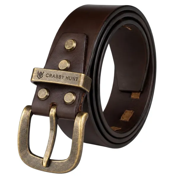 Crabby_Hunt_Men_S_Braided_Nubuck_Leather_Belt_With_Square_Gun_Metal_Buckle_Stylish_Casual_Smart_Wear