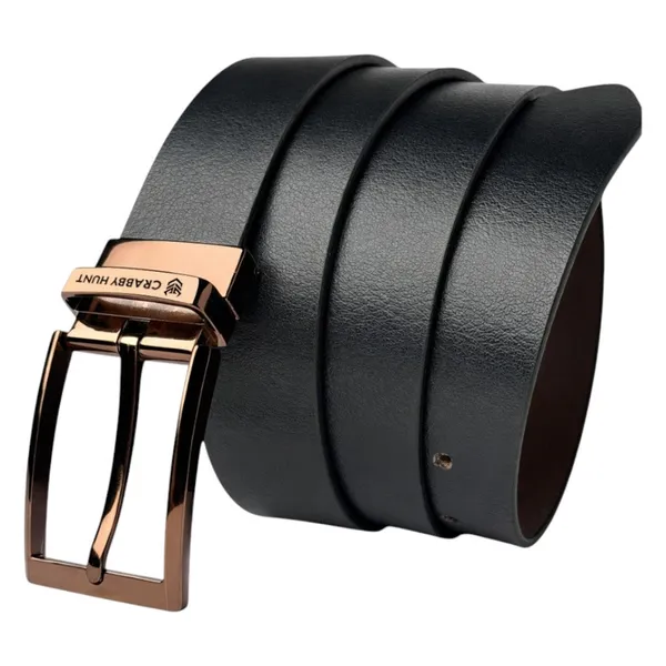 Crabby_Hunt_Dammas_Reversible_Men_S_Leather_Belt_Choco_Gold_Finish_Buckle