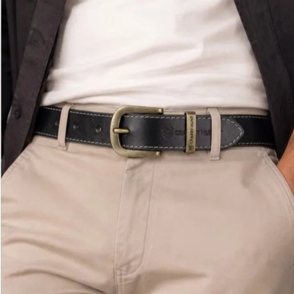 Crabby_Hunt_Black_Leather_Belt_For_Men_Premium_Genuine_Leather_With_Thread_Stitch_Design_Formal_Casual
