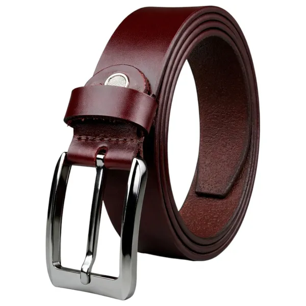Crabby_Hunt_Premium_Maroon_Genuine_Leather_Belt_For_Men