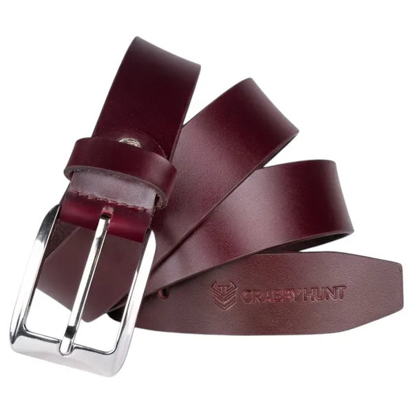 Crabby_Hunt_Premium_Maroon_Genuine_Leather_Belt_For_Men