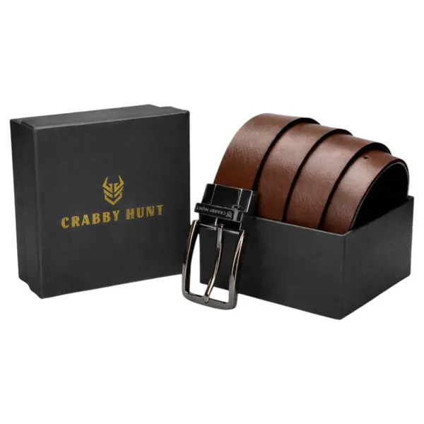 Men_S_Reversible_Genuine_Leather_Belt_Black_Brown_With_Dammas_Silver_Buckle