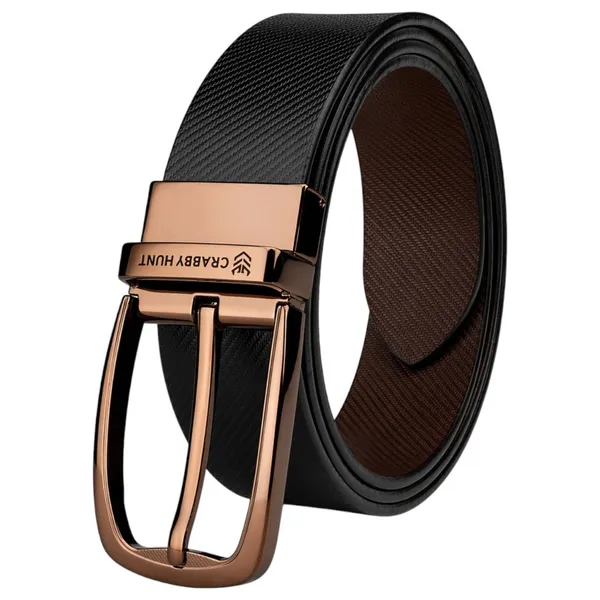 Men_S_Reversible_Genuine_Leather_Belt_Choco_Brown_Black_With_Drill_Round_Buckle