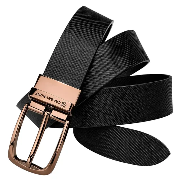 Men_S_Reversible_Genuine_Leather_Belt_Choco_Brown_Black_With_Drill_Round_Buckle