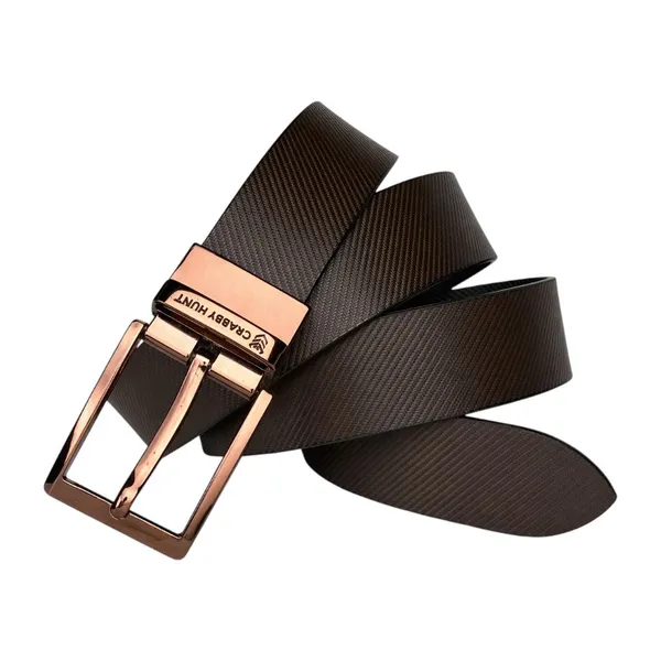 Men_S_Reversible_Genuine_Leather_Belt_Choco_Brown_Black_With_Drill_Square_Buckle