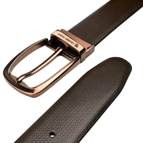 Men_S_Reversible_Genuine_Leather_Belt_Choco_Brown_Black_With_Honey_Round_Buckle
