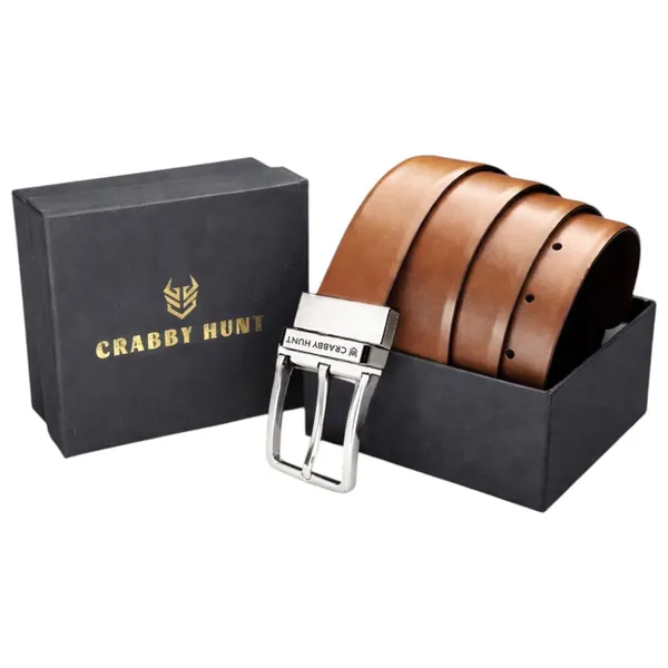 Men_S_Reversible_Genuine_Leather_Belt_Black_Brown_With_Metro_Silver_Buckle
