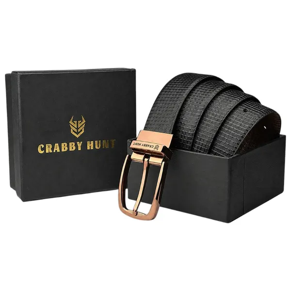 Men_S_Genuine_Leather_Belt_Premium_Textured_Brown_Belt_With_Rose_Gold_Buckle_Formal_Casual_Wear