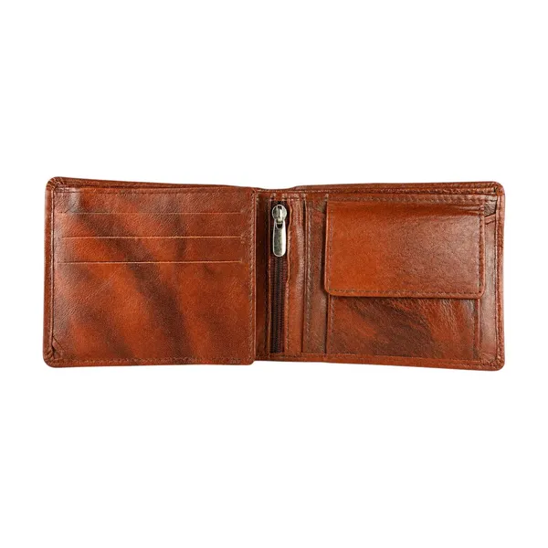 Crabby_Hunt_Brown_Leather_Wallet_Classic_Bifold_With_Zip_Pocket_Default_Title