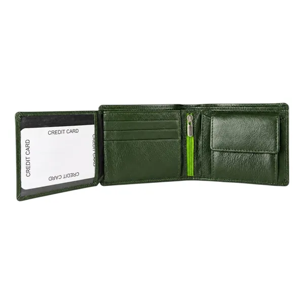 Crabby_Hunt_Green_Leather_Wallet_Bifold_With_Secure_Zip_Pocket_Default_Title