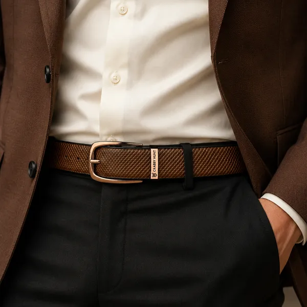 Crabby_Hunt_Orbit_Round_Reversible_Belt_Chocolate_Brown_Black_Textured_Finish