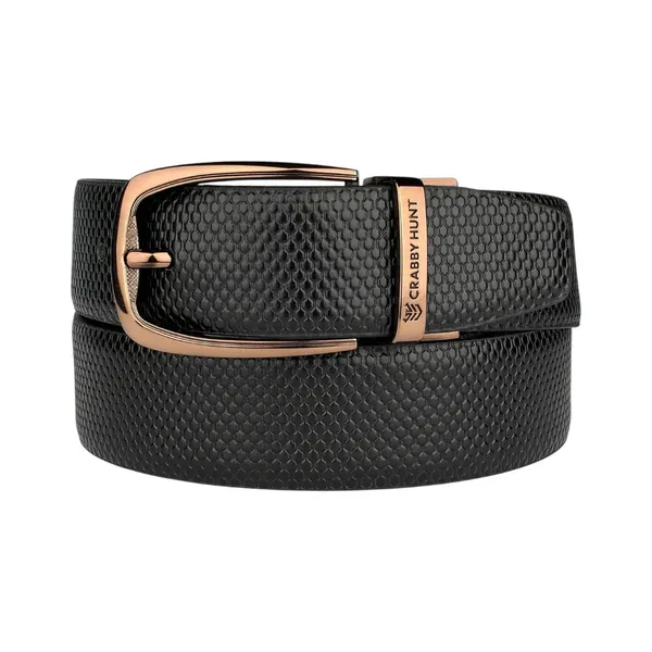 Crabby_Hunt_Orbit_Round_Reversible_Belt_Chocolate_Brown_Black_Textured_Finish