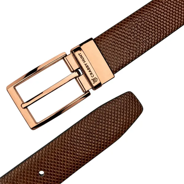 Crabby_Hunt_Reversible_Textured_Leather_Belt_For_Men_Black_Chocolate_Brown_Square_Buckle