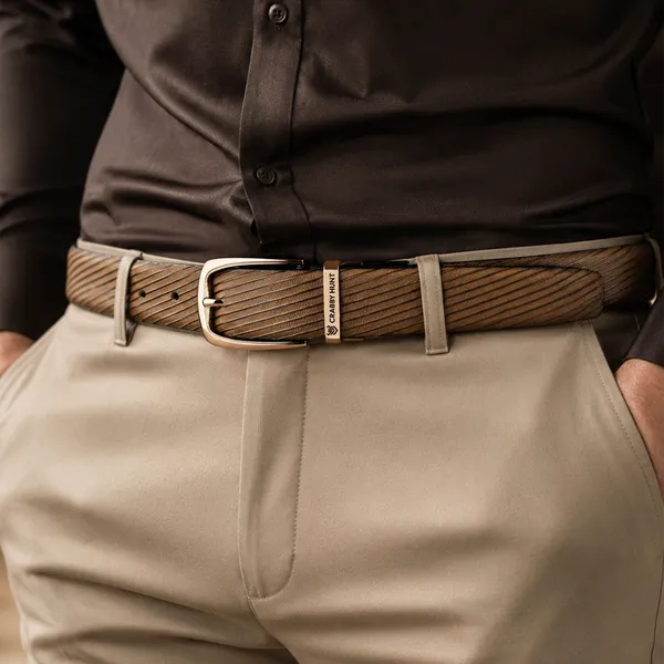 Crabby_Hunt_Ranger_Round_Reversible_Belt_For_Men_Brown_Black_Textured_Strap