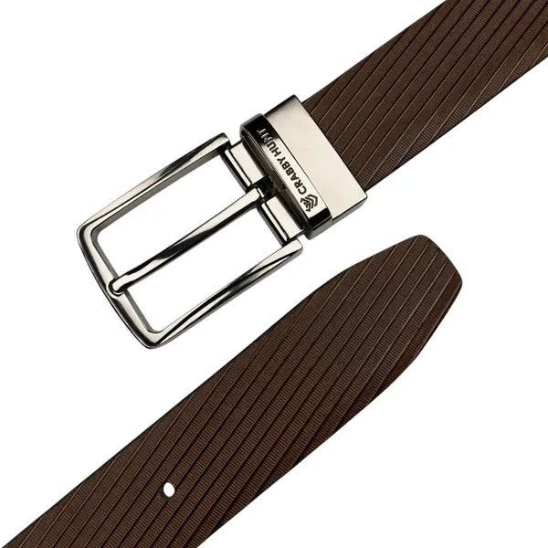 Crabby_Hunt_Ranger_Reversible_Belt_For_Men_Black_Brown_Silver_Buckle