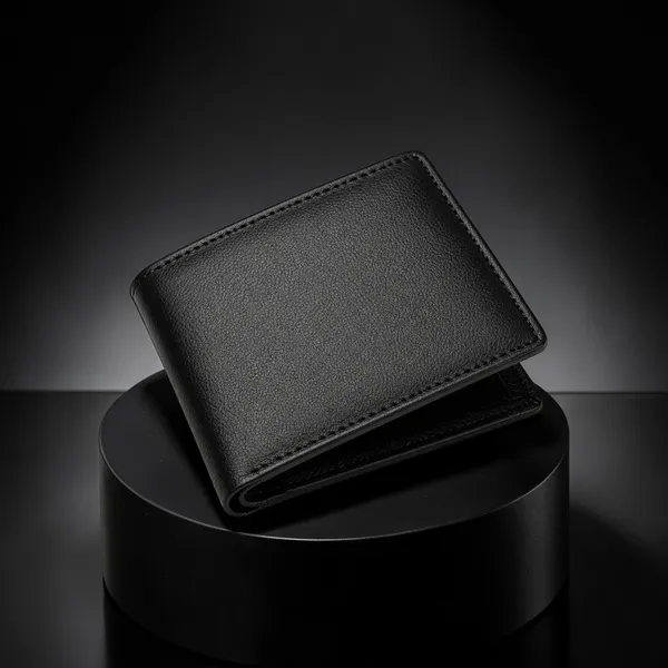 Black_Leather_Wallet_For_Men_With_Zipper_Coin_Pocket_Slim_Premium_Wallet_Crabby_Hunt_Default_Title