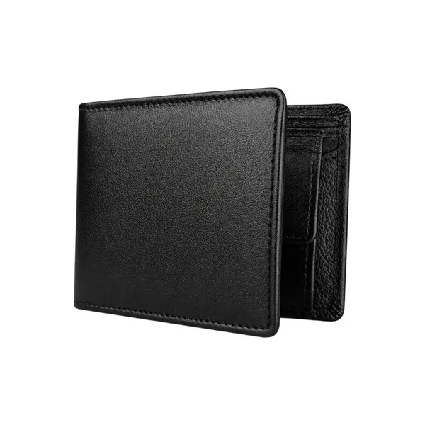 Black_Leather_Wallet_For_Men_With_Zipper_Coin_Pocket_Slim_Premium_Wallet_Crabby_Hunt_Default_Title