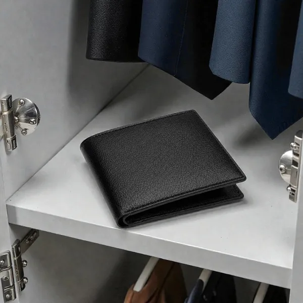 Black_Leather_Wallet_For_Men_Without_Zipper_Slim_Classic_Wallet_Crabby_Hunt_Default_Title