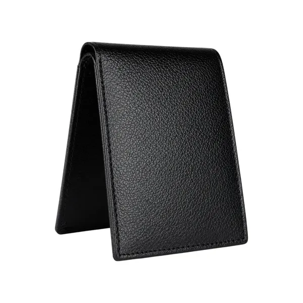 Black_Leather_Wallet_For_Men_Without_Zipper_Slim_Classic_Wallet_Crabby_Hunt_Default_Title
